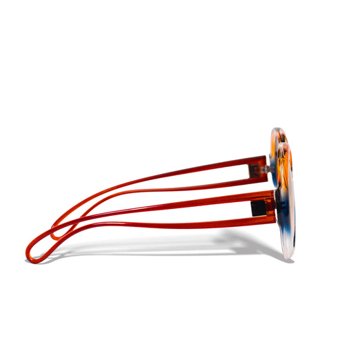 Oversized Retro Gradient Sunglasses